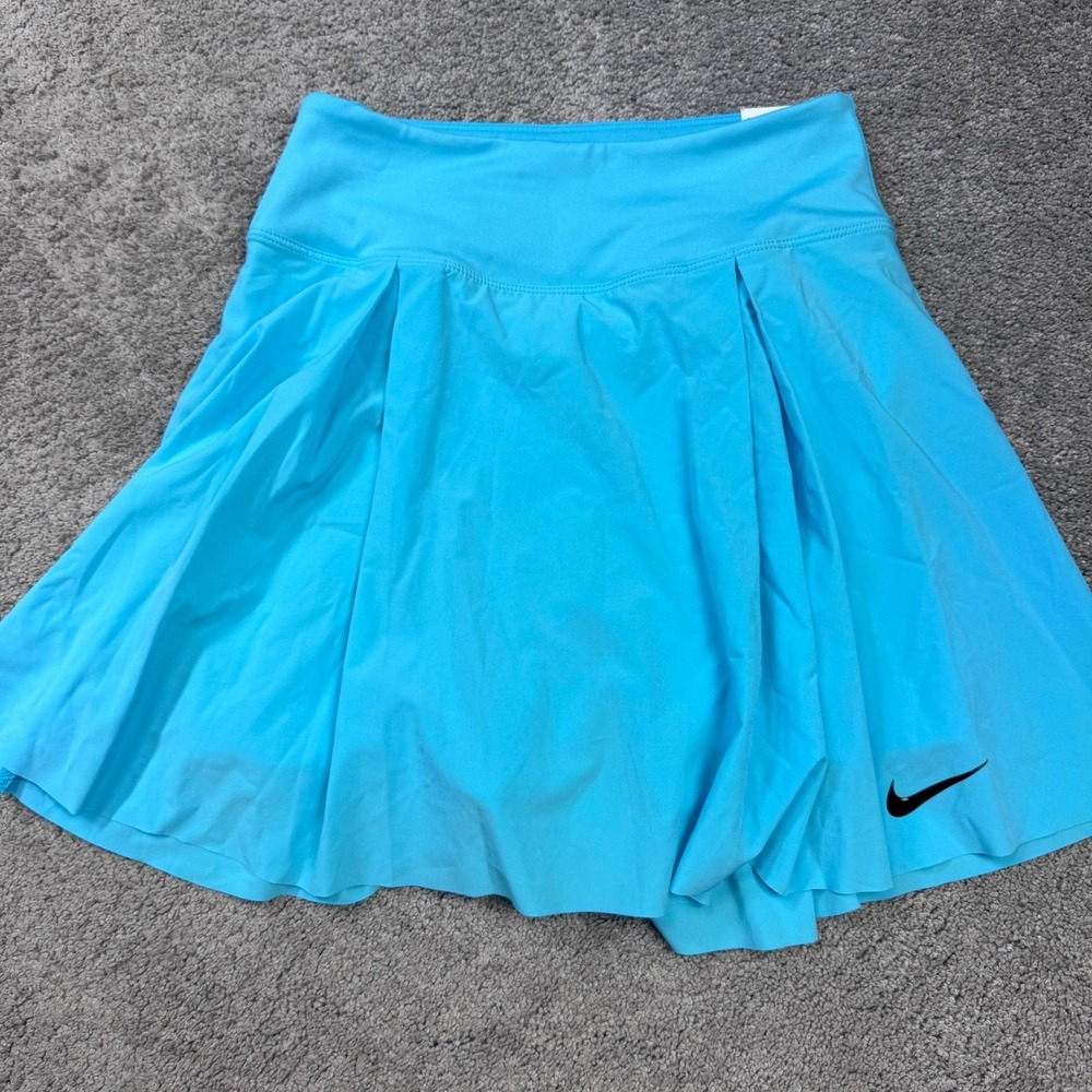 NEW Nike Women's XS Standard Fit Blue Dri Fit Tennis Skirt DX1132-416